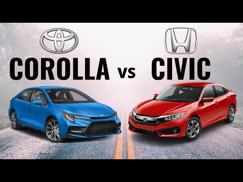 2021 Honda Civic VS. 2021 Toyota Corolla - Reliable Best Sellers
