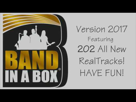 Band-in-a-Box® 2017 for Windows - 202 New RealTracks Overview