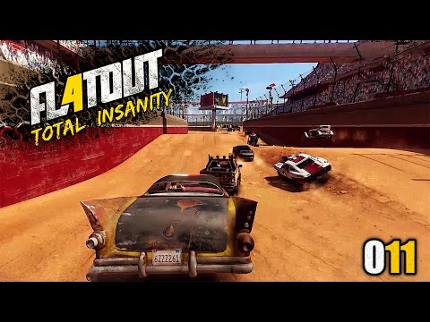 Flatout 4 Total Insanity [011] Eine lustig verrückte Strecke [Deutsch] Let's Play Flatout 4