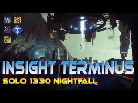 Flawless Solo 1330 Master Nightfall The Insight Terminus (Platinum) [Destiny 2]