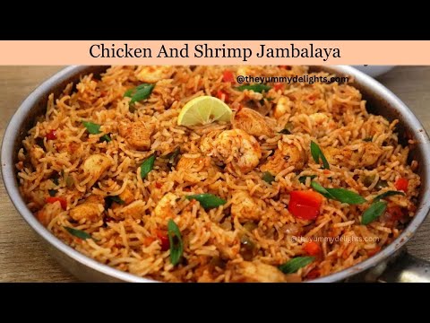 chicken and shrimp jambalaya