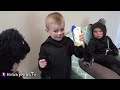 Giant Pets Surprise Egg With Toys From The Movie By HobbyKids TV