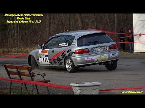 Maczuga Łukasz / Potoczek Paweł - Honda Civic - Super OeS Sękowa 15-12-2019