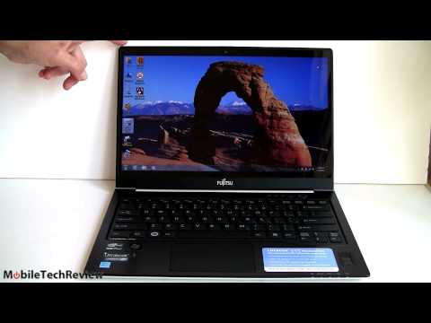 Fujitsu LifeBook U772 UltraBook Review