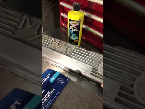 DIY cleaning/polishing Aluminum M/T Vintage Valve Covers #diy #automobile #polish #sbchevy #patina