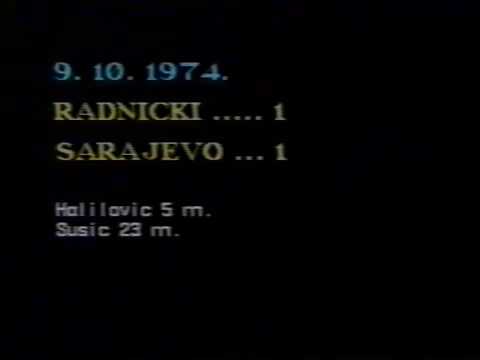 1974/75 Radnički (N) - Sarajevo 1:1