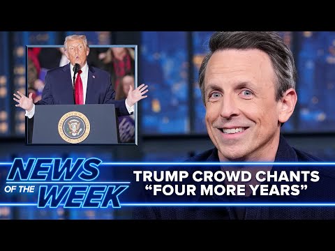 Trump Crowd Chants “Four More Years,” Time Announces Person of Year: Late Night News of the Week