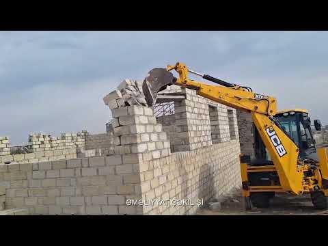 Fövqəladə Hallar Nazirliyi tərəfindən qanunsuz tikililər sökülüb