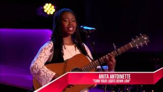 Anita Antoinette - Turn Your Lights Down Low | The Blind Audition | The Voice 2014