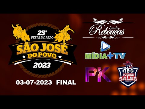Final Rodeio Sao Jose do Povo 03-07-2023
