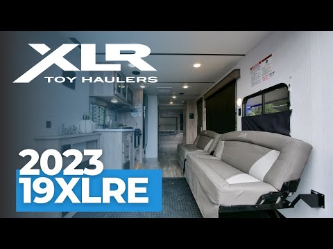 Thumbnail for Tour the 2023 XLR Micro Boost 19XLRE Toy Hauler Video