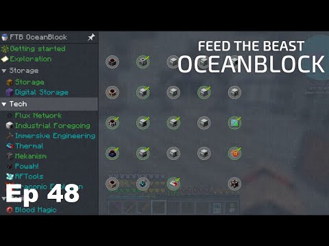 FTB Oceanblock 1.16.5 - Episode 48 Quest completions