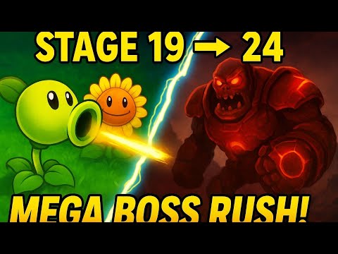 🔥 "PvZ Fusion Mode Stage 19-24 | Mega Boss Rush & Insane Fusion Power!" 🌻🧟‍♂️⚡