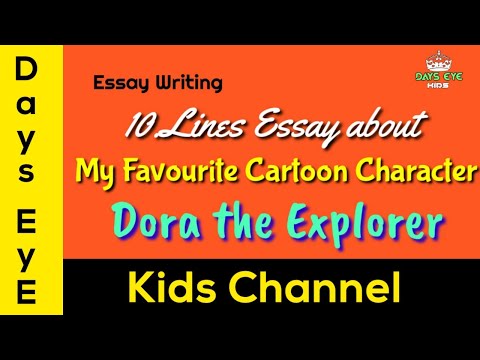 My favourite cartoon dora essay image