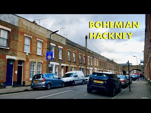 Bohemian Hackney - London Fields, Beck Road, Regents Canal & Victoria Park (4K)