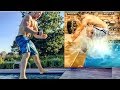JUMPING OUT OF THE POOL - Bradley Martyn Style
