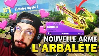 Du sale avec l’arbalète fortnite maj