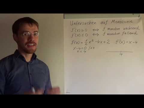 Monotonie bestimmen | Mathetricks für den Erfolg in Mathe