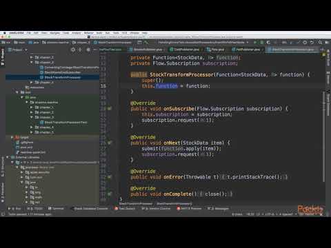 Hands On Reactive Programming with Java 12 Flow Processor API for the Skeleton|packtpub com