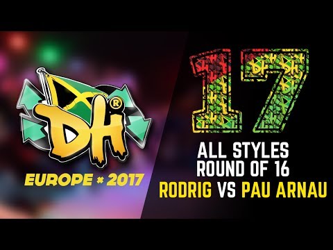 DHI EUROPE 2017 - ALL STYLES BATTLE 1/8 - RODRIG (WIN) VS PAU ARNAU