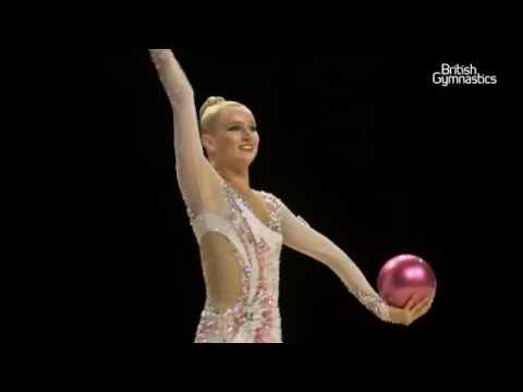 Stephani Sherlock GOLD Senior Ball 2016 Rhythmic British Championships