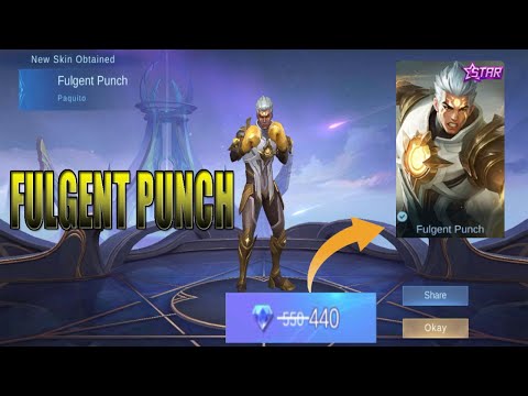 Paquito Fulgent Punch || May 2022 Starlight Skin + REVIEW || #mlbb