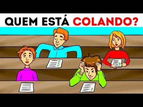 Massagem no cérebro! Enigmas para você decifrar!