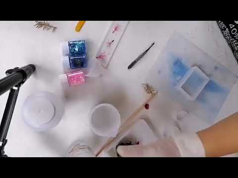 Epoxy Resin Crafts | How to make Bookmark | Beginner
