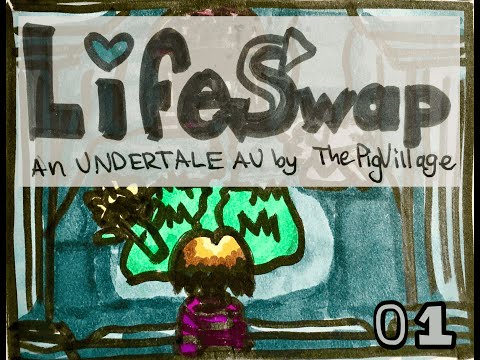 LifeSwap: Episode 1 - "The Fall" (UNDERTALE AU Comic Dub)