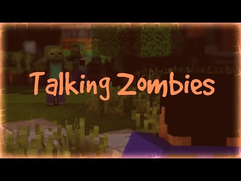 ♪ Talking Zombies | Minecraft Parody | Lyrics