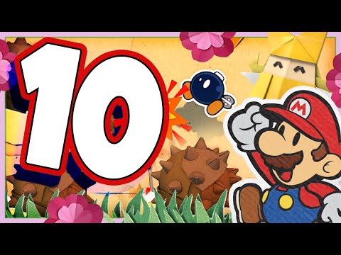 Paper Mario The Origami King Walkthrough Part 10 Chestnut Valley (Nintendo Switch)