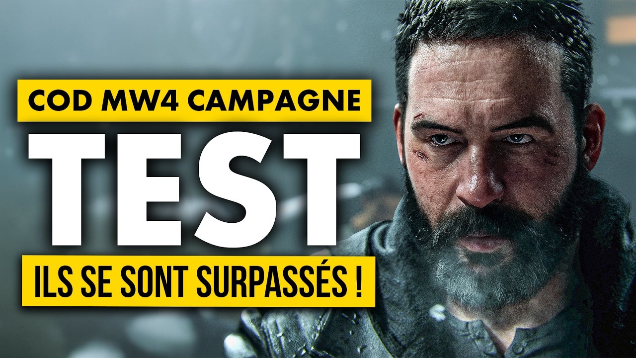 TEST CALL OF DUTY MODERN WARFARE 4: La MEILLEURE CAMPAGNE depuis des années !