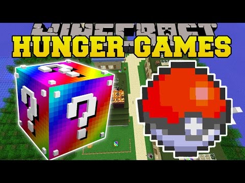 Minecraft: POKEMON HUNGER GAMES - Lucky Block Mod - Modded Mini-Game