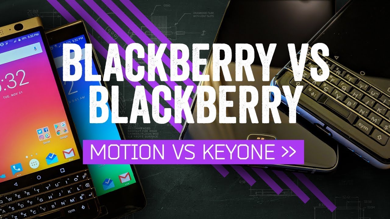BlackBerry Motion vs KEYone: Buttons Make The BlackBerry