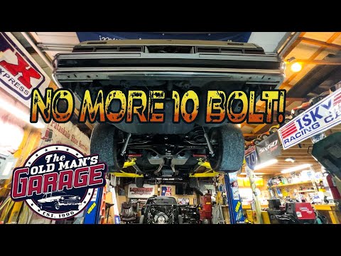 LETS GET IT! No more 10 bolt problems! Moser Engineering 9” G body BOLT IN rear axle INSTALLED!