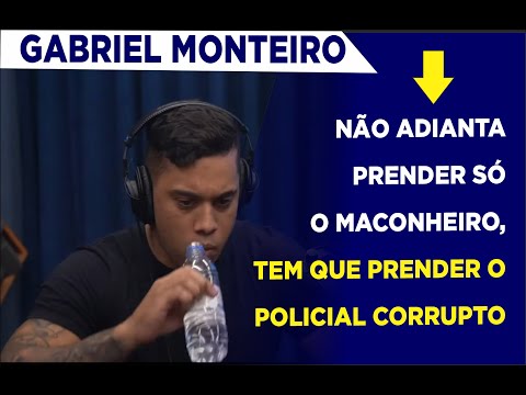 #SHORTS - Gabriel Monteiro |NÃO ADIANTA PRENDER SÓ O MACONHEIRO, TEM QUE PRENDER O POLICIAL CORRUPTO