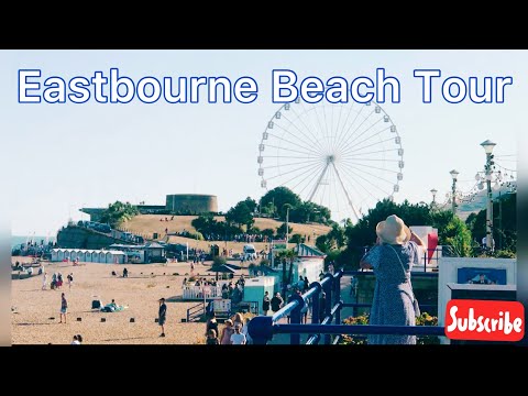 Fun Family time at Beautiful Eastbourne Beach in summer 2022 #vlog - Khadija and Mom UK
