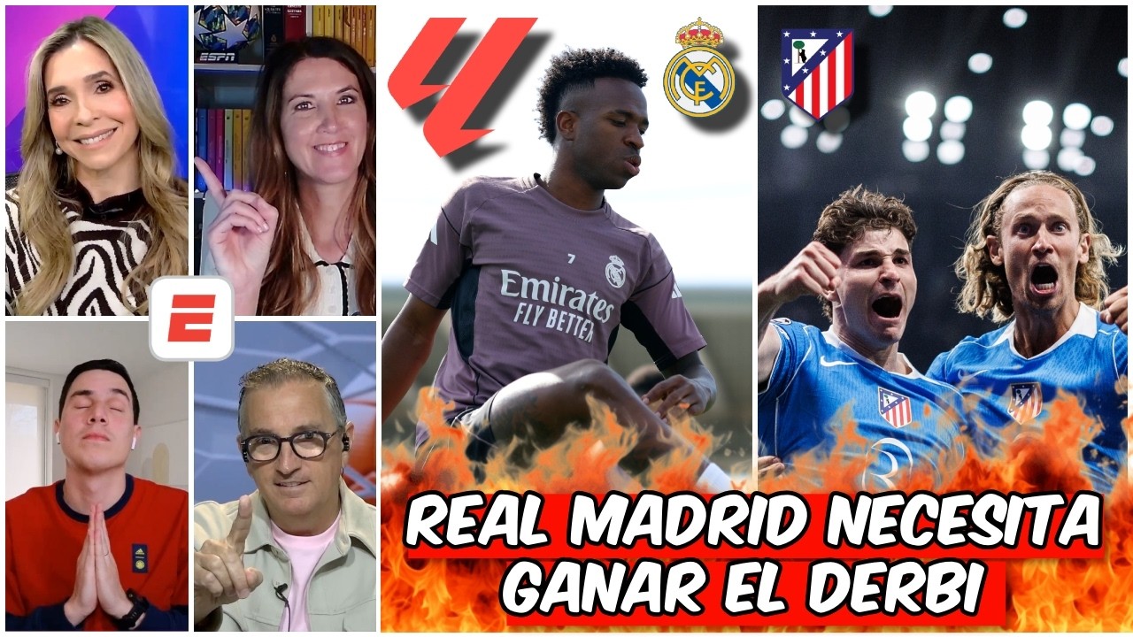 REAL MADRID está OBLIGADO a ganar el DERBI vs ATLÉTICO para seguir VIVO en LA LIGA | Exclusivos