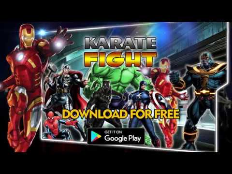 Infinity Superheroes vs Immortal Gods: Karate Game