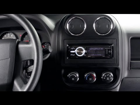 Basic installation of an aftermarket stereo into a Chrysler vehicle