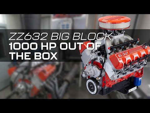 ZZ632/1000HP - Dyno Pull on 93 Octane Pump Gas