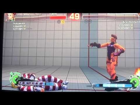 Hokuwokk(Cammy) Vs Ace-Dizzle16(Cody) Endless Match SSF4AEVer.2012 match 2