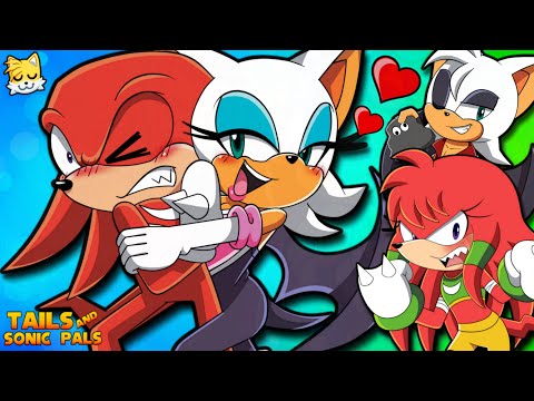 Knuckles and Rouge Double Date Disaster | Tails and Sonic Pals