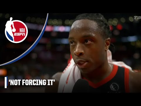 OG Anunoby 'not forcing it' en route to 27 PTS for Raptors