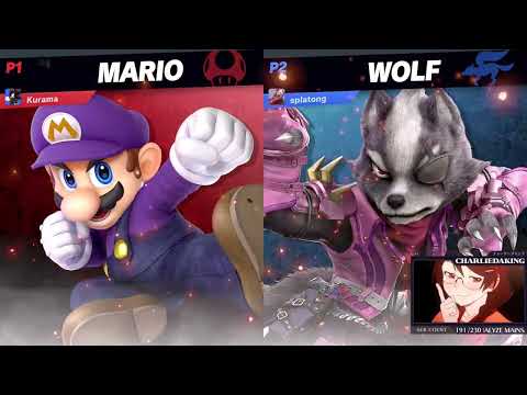 Kurama (Mario) vs Charliedaking (Wolf) | 02 Nov '22