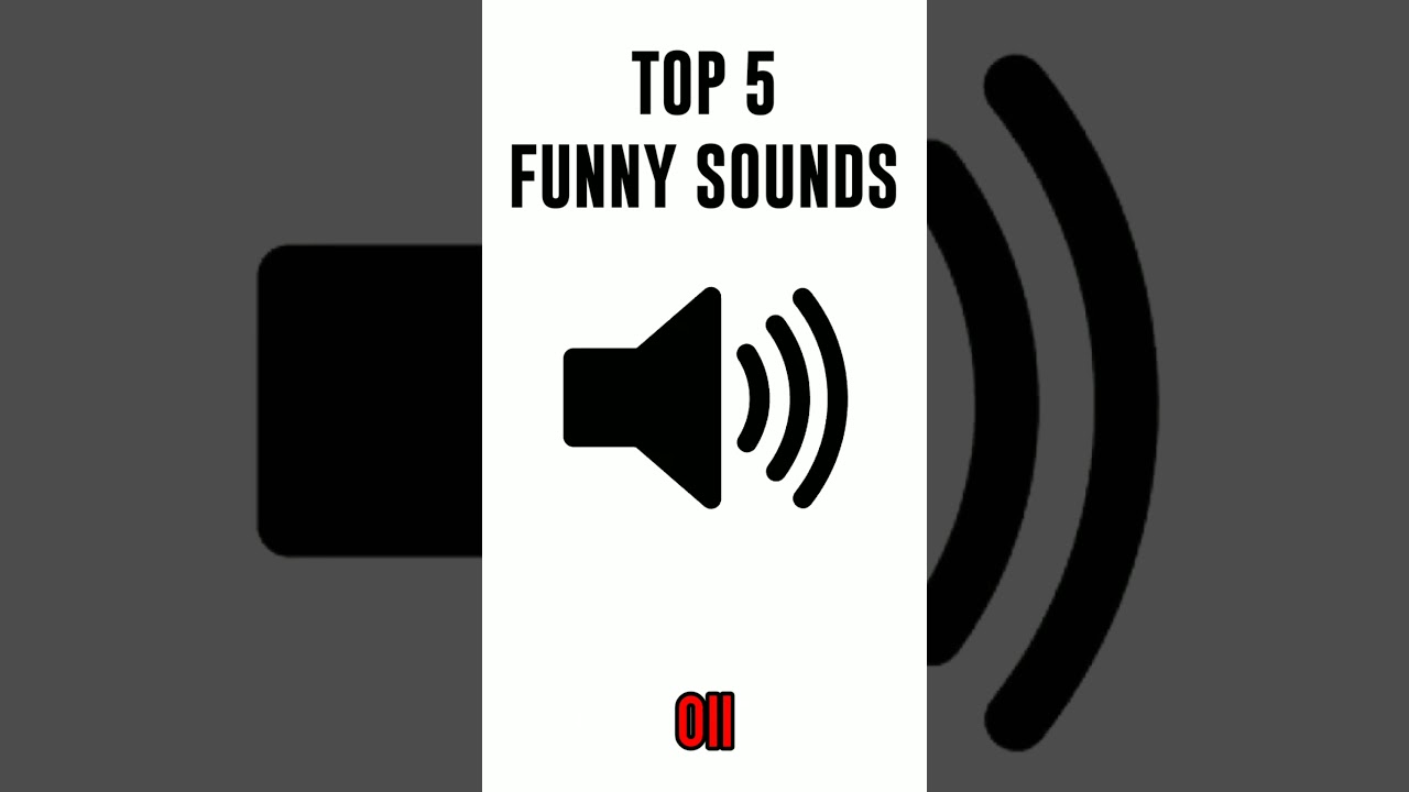 Top 5 funny sound effects #funnysounds