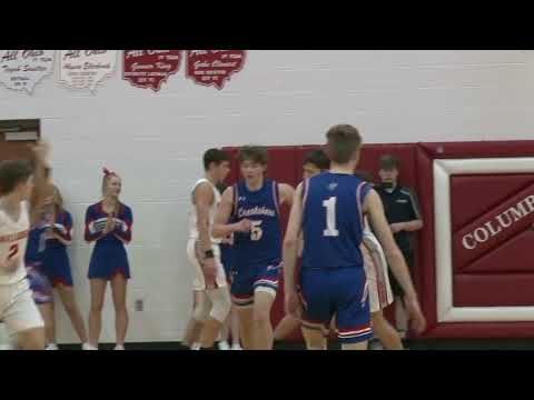 Crestview vs Columbus Grove Boys Basketball 12/17/2021