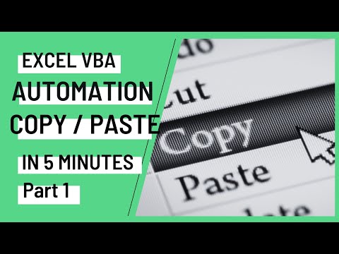 Learn 3 easy Copy and Paste methods using Excel VBA in 5 minutes [2021]