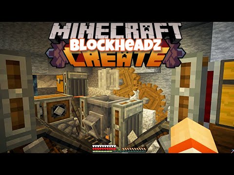 Basic Machines Minecraft Create Mod Let's Play | Blockheads Create 3