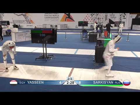 Cairo Worlds 2021 CME - L8 - Yasseen EGY v Sarkisyan RUS